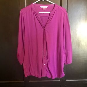 Peter Nygard pink top. Size XL EUC